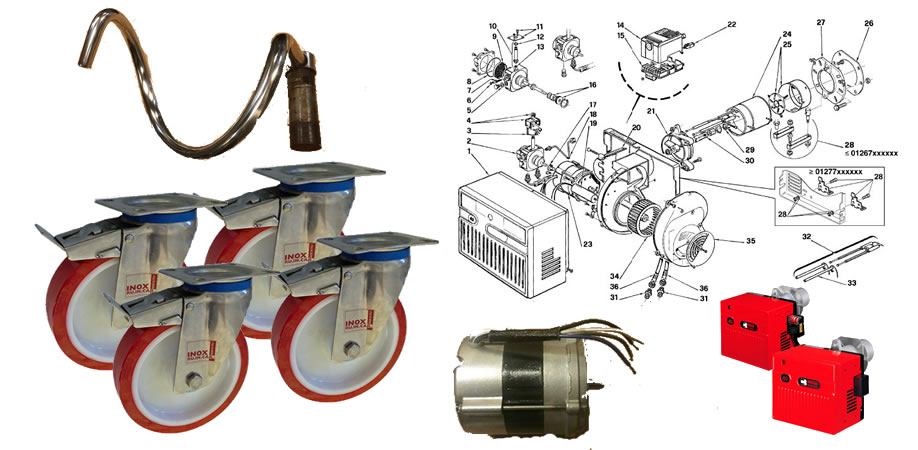 Bakery Machine Spare Parts & Accessories 
